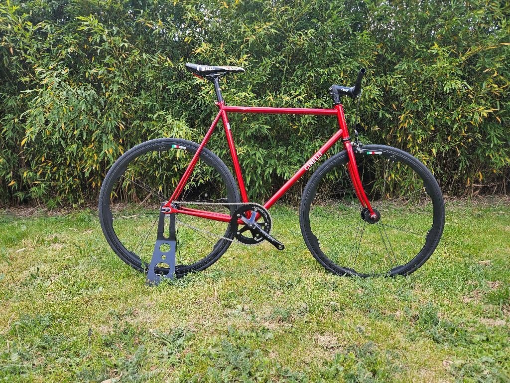 Cinelli Gazzetta Bel Rosso, Fietsen en Brommers, Velgrem, Zo goed als nieuw, 53 tot 57 cm, Ophalen