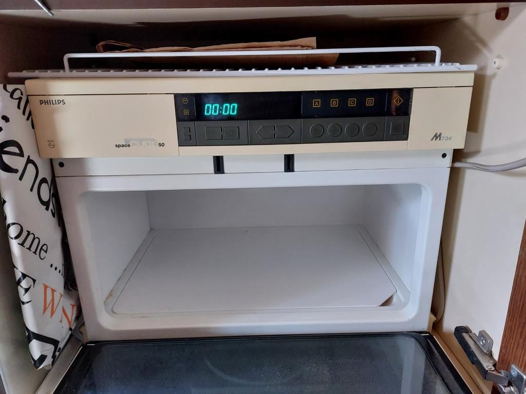 Magnetron PHILIPS Space Cube 50 M734 (Vintage), Ophalen, Minder dan 45 cm