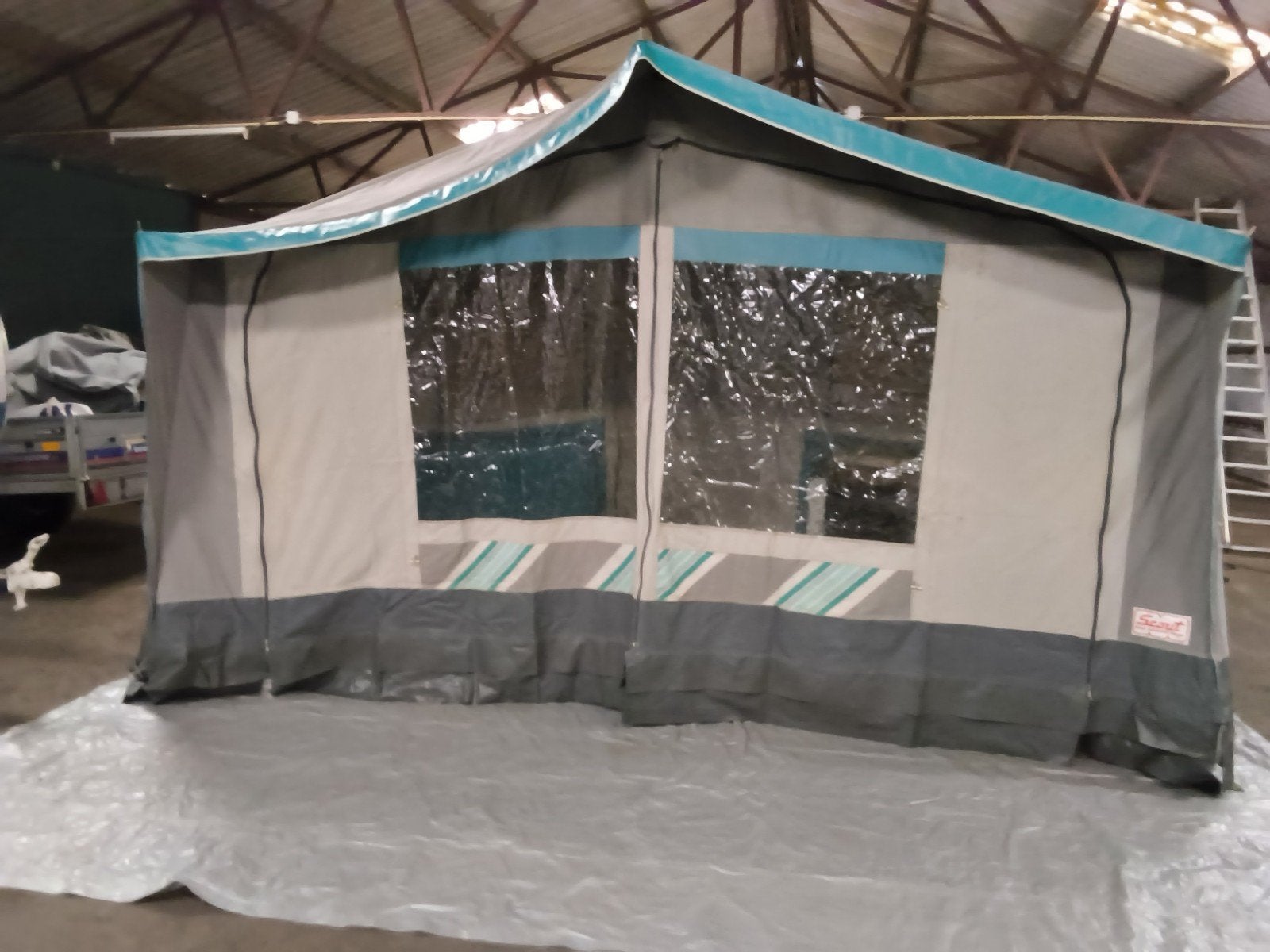 Nog 1 vouwwagen voor feitelijk Opruimingsprijs:  €.425,-, Caravans en Kamperen, Ophalen