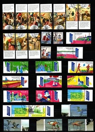 Nederland nr. 3376-3487 het hele jaar 2016 gestempeld, Verzenden, Na 1940, Gestempeld