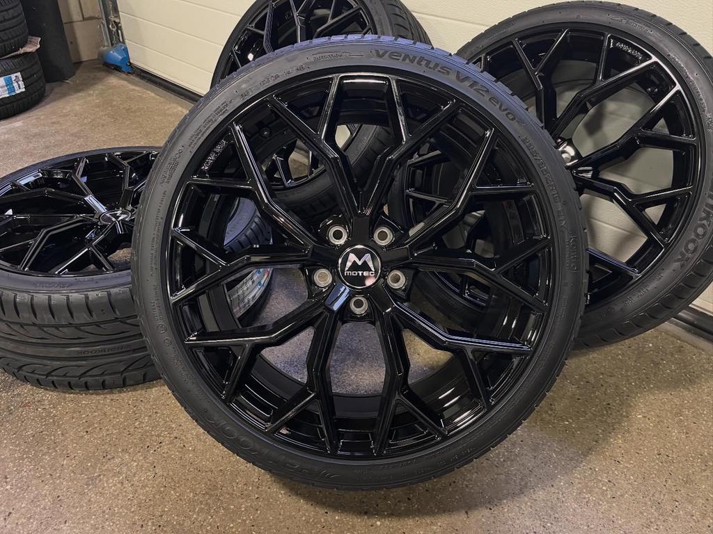 Motec Bull 19 inch 5x112 nieuw set 235/35R19 Hankook, Banden en Velgen, Nieuw, 235 mm, Personenwagen