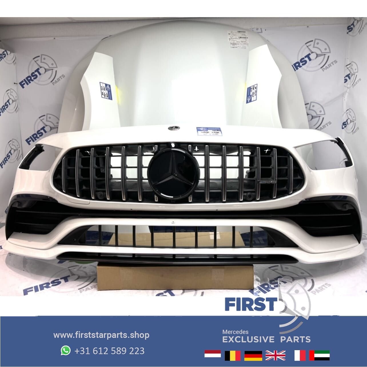 X290 W290 GT43 GT53 AMG VOORKOP COMPLEET Mercedes 2018-2022, Auto-onderdelen, Gebruikt, -, Voor, Ophalen of Verzenden