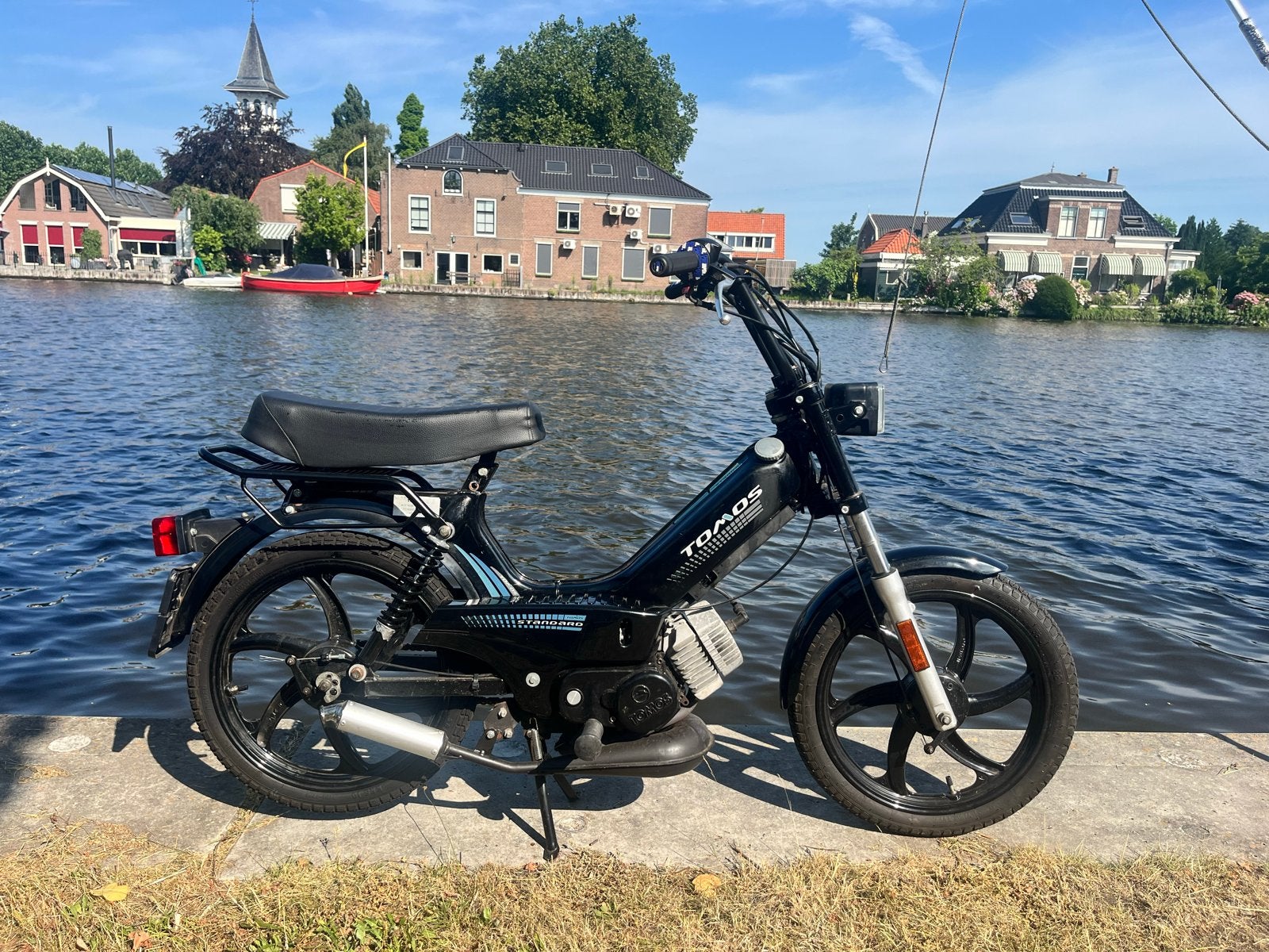 Tomos A35 50cc met Tecno Circuit Turbo uitlaat, Ophalen, Gebruikt, Tweetakt, Tomos