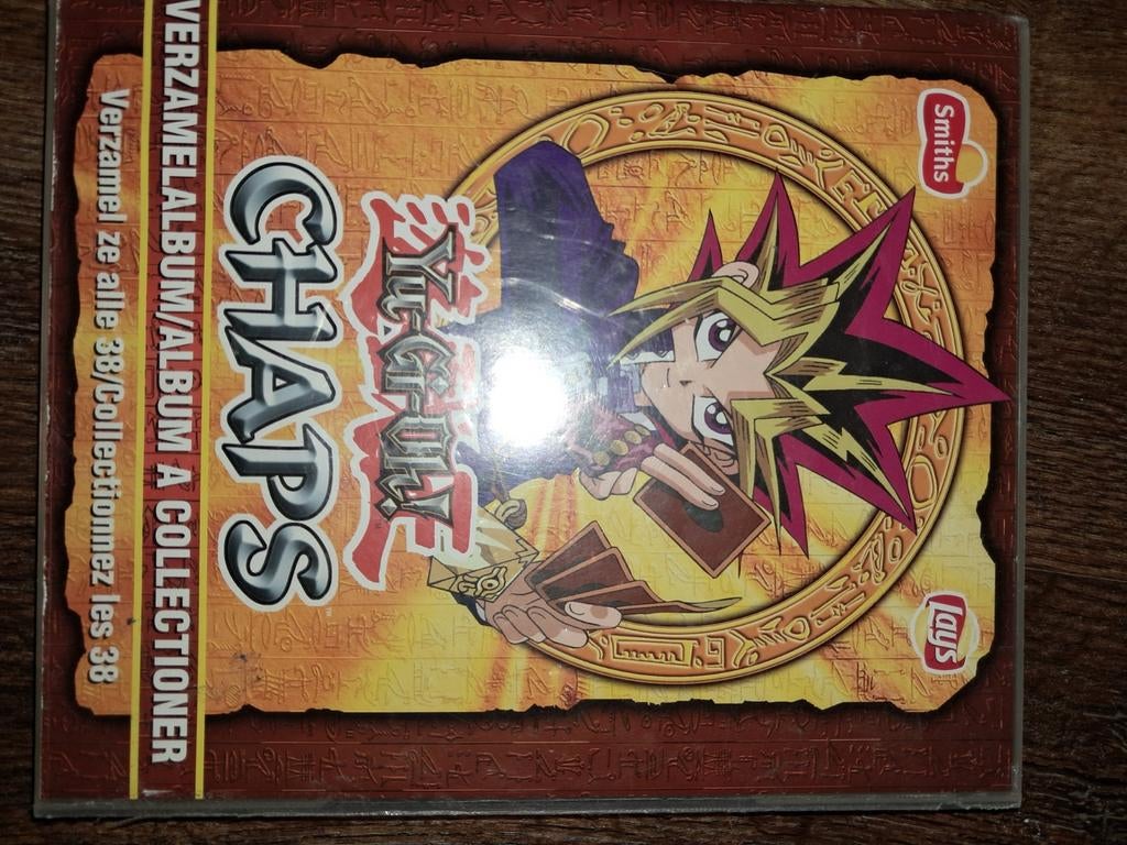 Yu-Gi-Oh Chaps verzamelalbum met 38 chaps, Verzamelen, Flippo's, Ophalen of Verzenden
