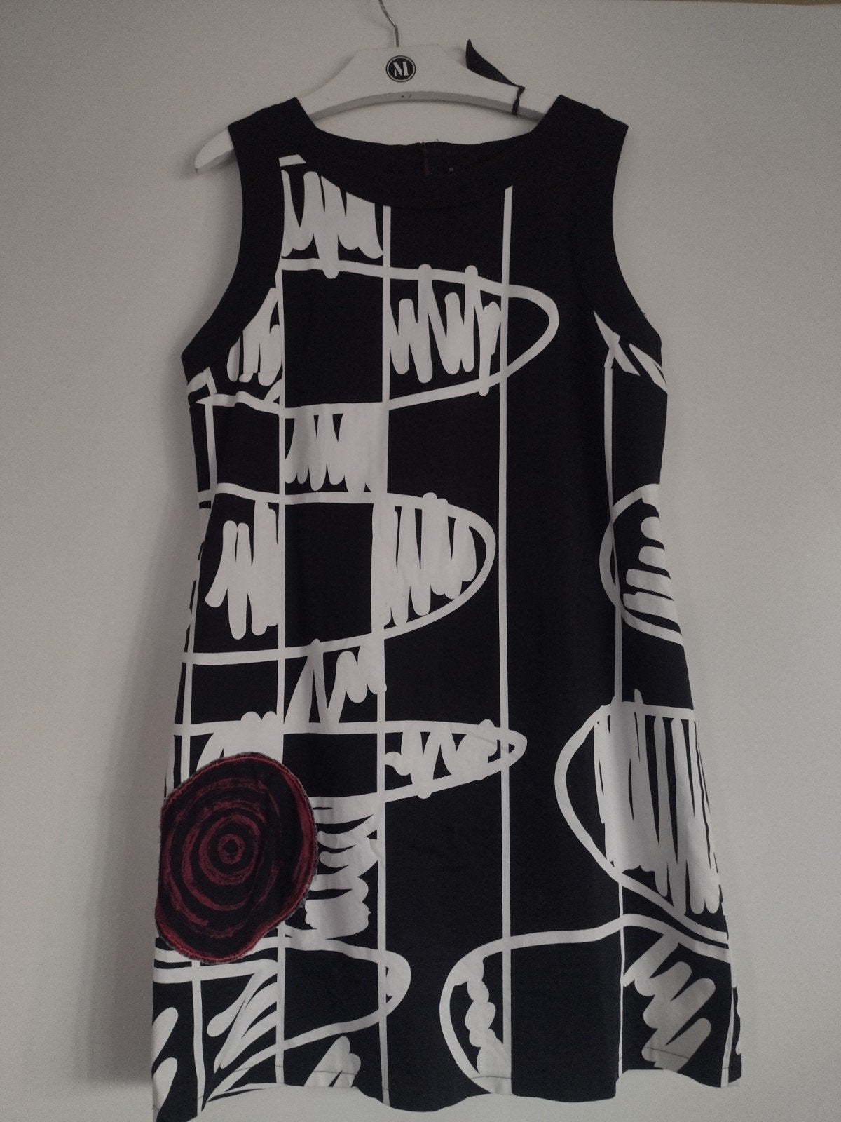Zomerjurk van Desigual, maat 40/42, Maat 38/40 (M), Zwart, Ophalen of Verzenden, Zo goed als nieuw