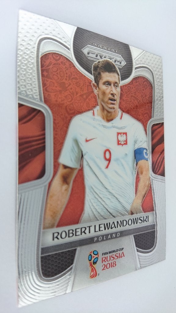 Panini - Prizm World Cup 2018 - Robert Lewandowski - Base, Buitenlandse clubs, Spelerskaart, Verzenden, https://support.panini.it/?WEBSITE=pgroup&LANGUAGE=nl