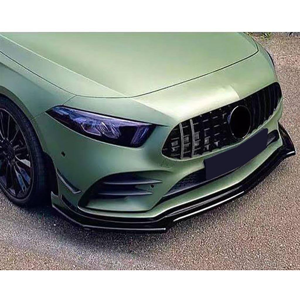 Spoiler Splitter Glans Zwart Mercedes A Klasse W177 V177 AMG, Verzenden, Automotive Parts, A.parts@hotmail.nl, Trasmolenlaan 12 3447 GZ Woerden
