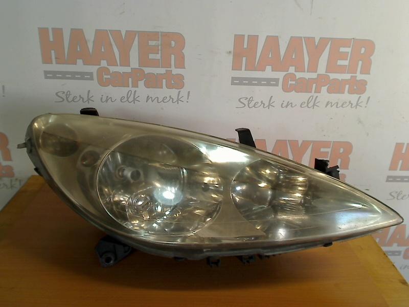 Koplamp Rechts Peugeot 307 Break (3E) (2002-03/2008-04), Kontakt-peugeot@peugeot.com, Gebruikt, Peugeot Deutschland GmbH, Bahnhofsplatz, Rüsselsheim 65423, , Duitsland