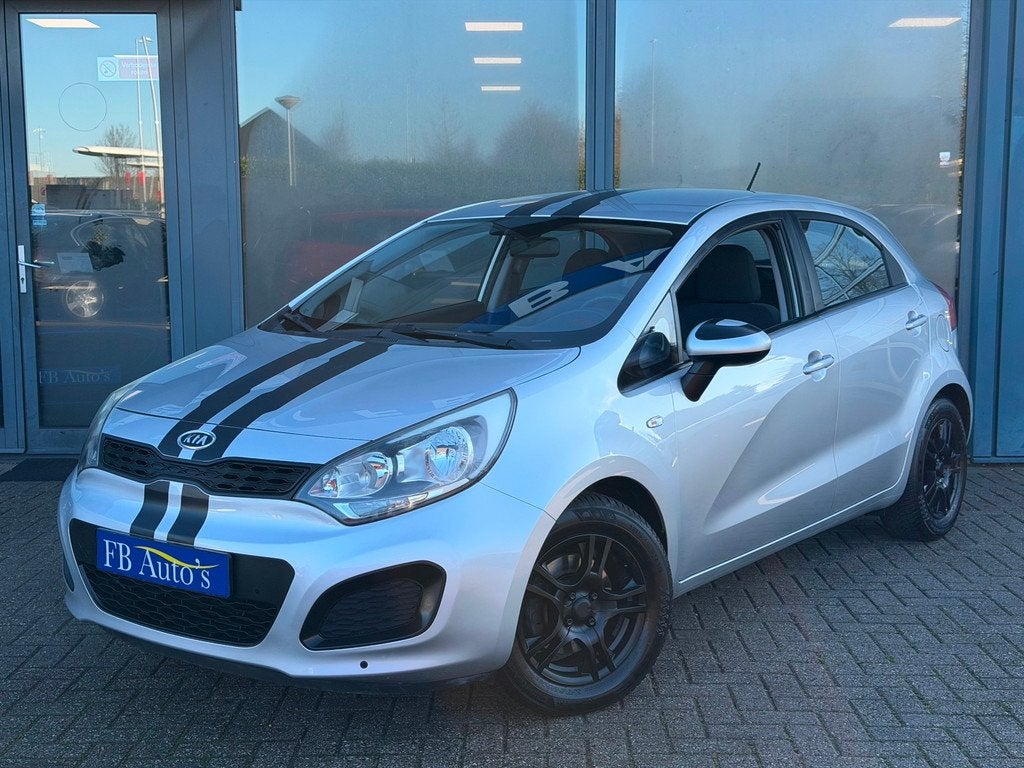 Kia Rio 1.2 CVVT Comfort Pack Airco Lmv, Auto's, Kia, Bedrijf, Te koop, Rio, ABS, Airbags, Airconditioning, Alarm, Boordcomputer