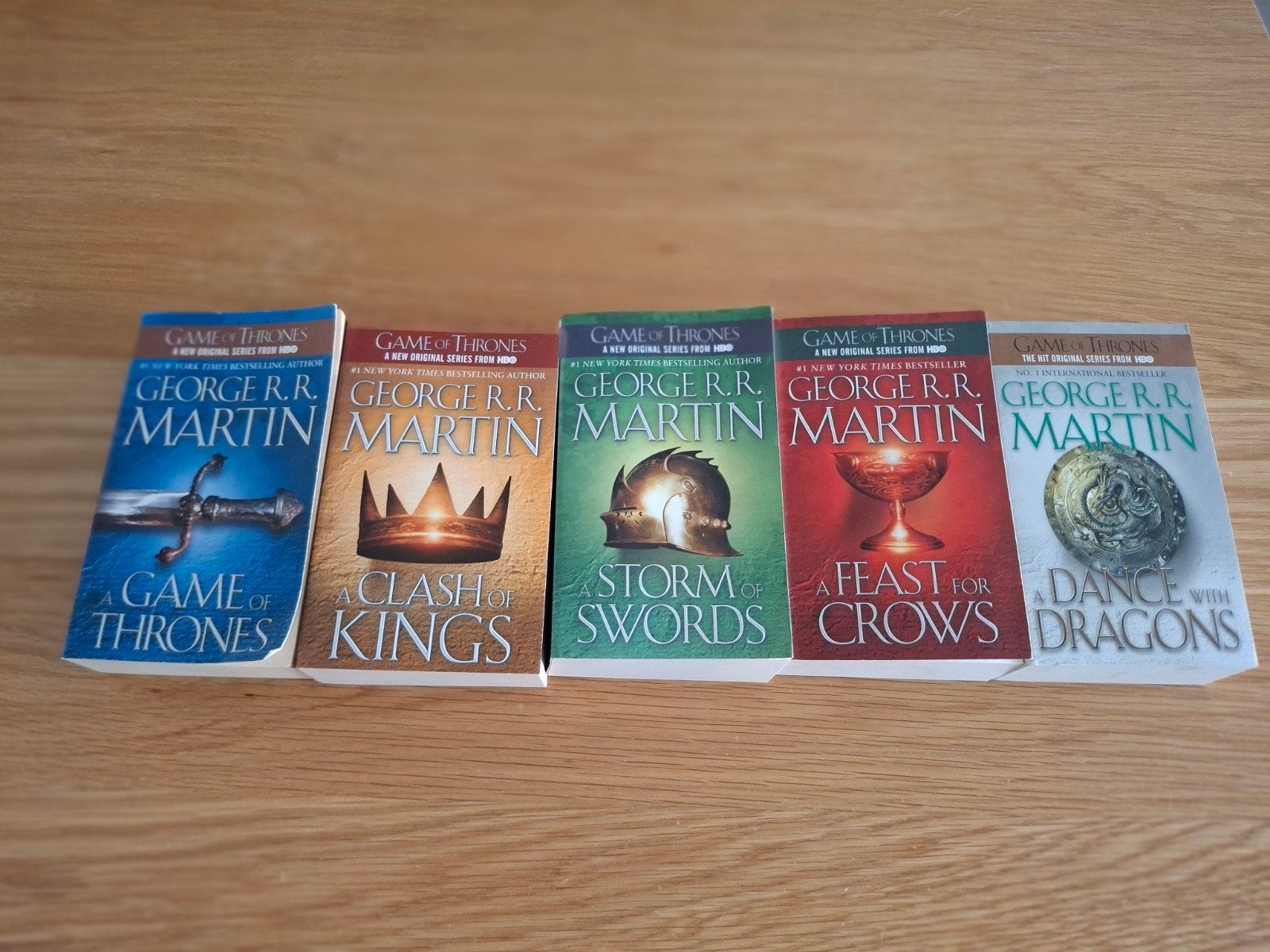 Game of Thrones boekenreeks (deels gelezen), Boeken, Fantasy, Gelezen, Ophalen of Verzenden