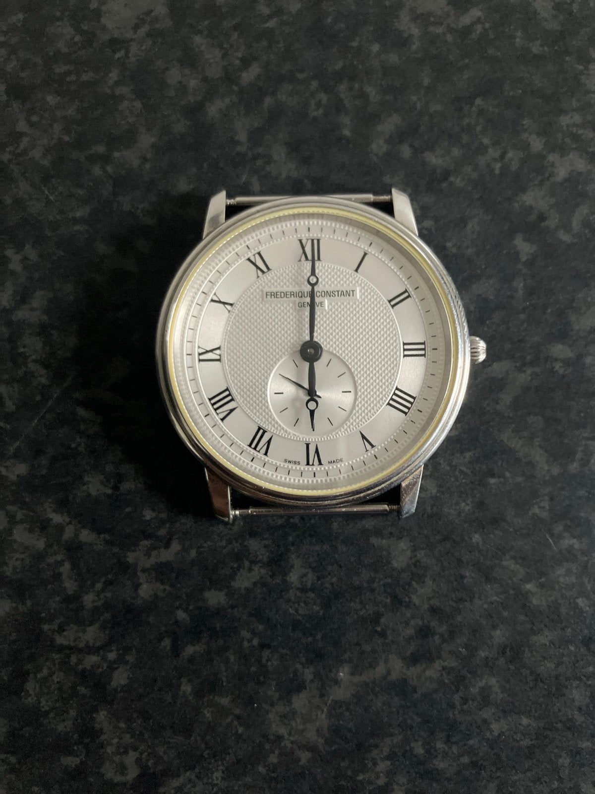 Frederique Constant Horloge - Klassiek en Tijdloos, Sieraden, Tassen en Uiterlijk, Overige merken, Staal, Polshorloge, Overige materialen