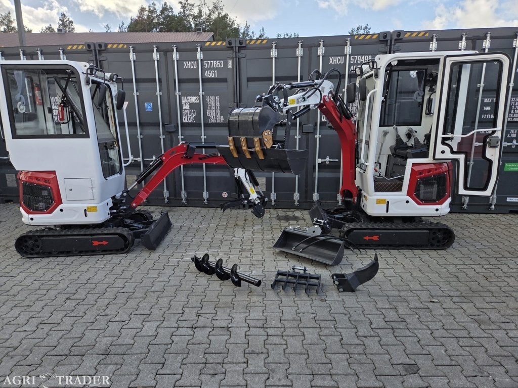 KINGWAY minigraver YAMA S15K – TEUKUCCI-LOOK COMPLETE SET, Verzenden, Heel Nederland, KINGWAY, Wiellader of Shovel