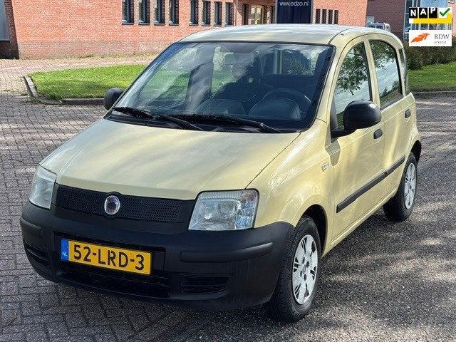 Fiat Panda 1.2 Actual Stuurbekrachtiging Audio-CD/MP3 Getint, Auto's, Stof, Gebruikt, Bedrijf, Handgeschakeld