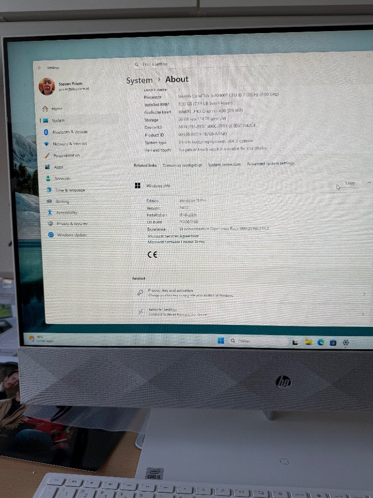 Desk Top All In One, 2 tot 3 Ghz, Zo goed als nieuw, 1 TB, Intel Core i5
