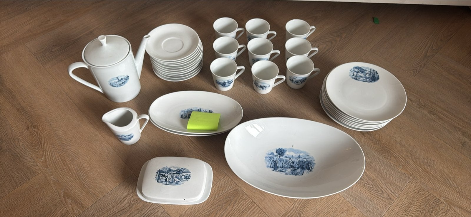 Borden set Seltmann Weiden Bavaria 1960, Ophalen, Gebruikt, Overige merken, Vintage