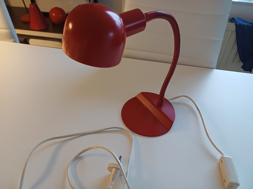 Vintage hala bureaulamp tafellamp, Bureaulamp, Gebruikt, Vintage, Ophalen of Verzenden