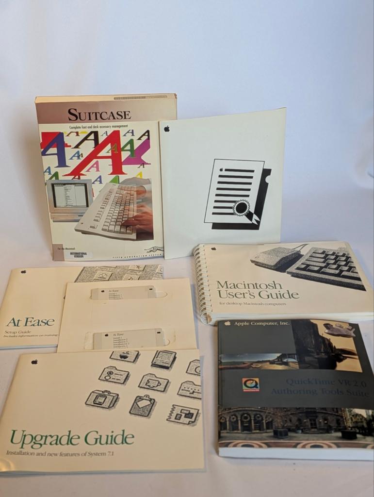 Vintage Apple Macintosh Software & Manuals Lot System 7, ., Ophalen of Verzenden, ., Apple Macintosh