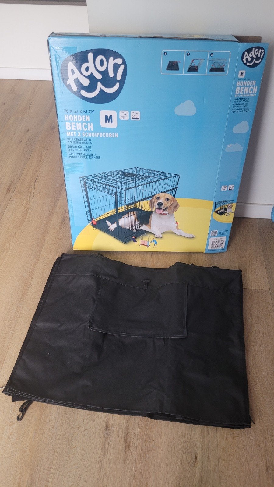 Bench inclusief benchhoes en evt toebehoren, Dieren en Toebehoren, Ophalen, Zo goed als nieuw