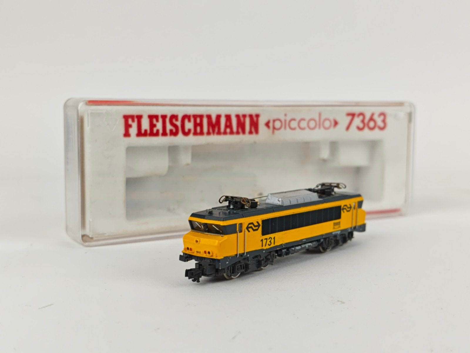 Fleischmann Piccolo NS 1731 Locomotief - N-Spoor, Fleischmann, Analoog, Ophalen of Verzenden, Zo goed als nieuw