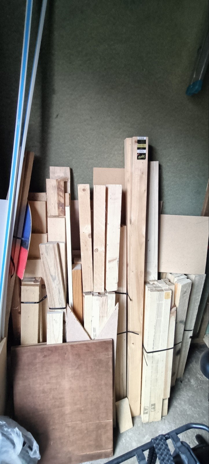 Houtpakket voor hobbybouw: planken, platen en latten, Doe-het-zelf en Verbouw, Hout en Planken, Ophalen, Gebruikt, Overige typen