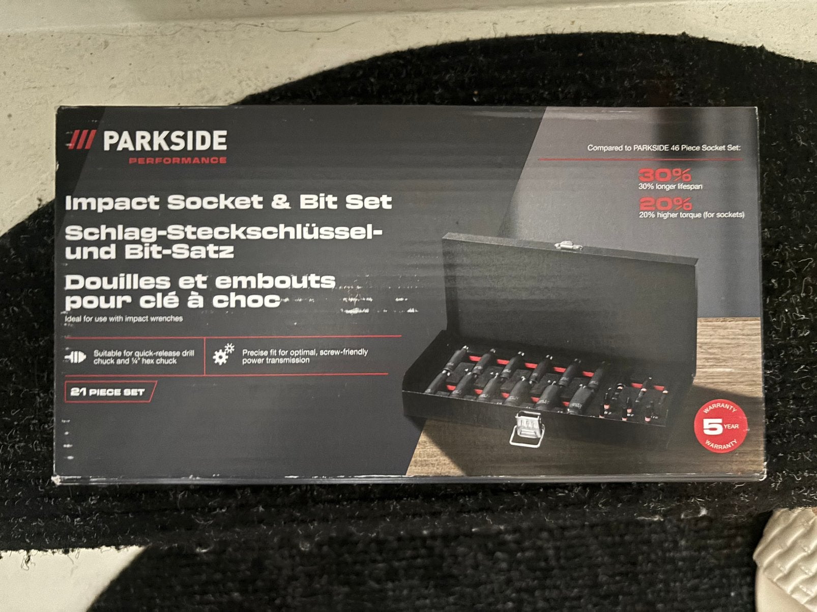 Parkside doppenset, Auto diversen, Ophalen, Nieuw