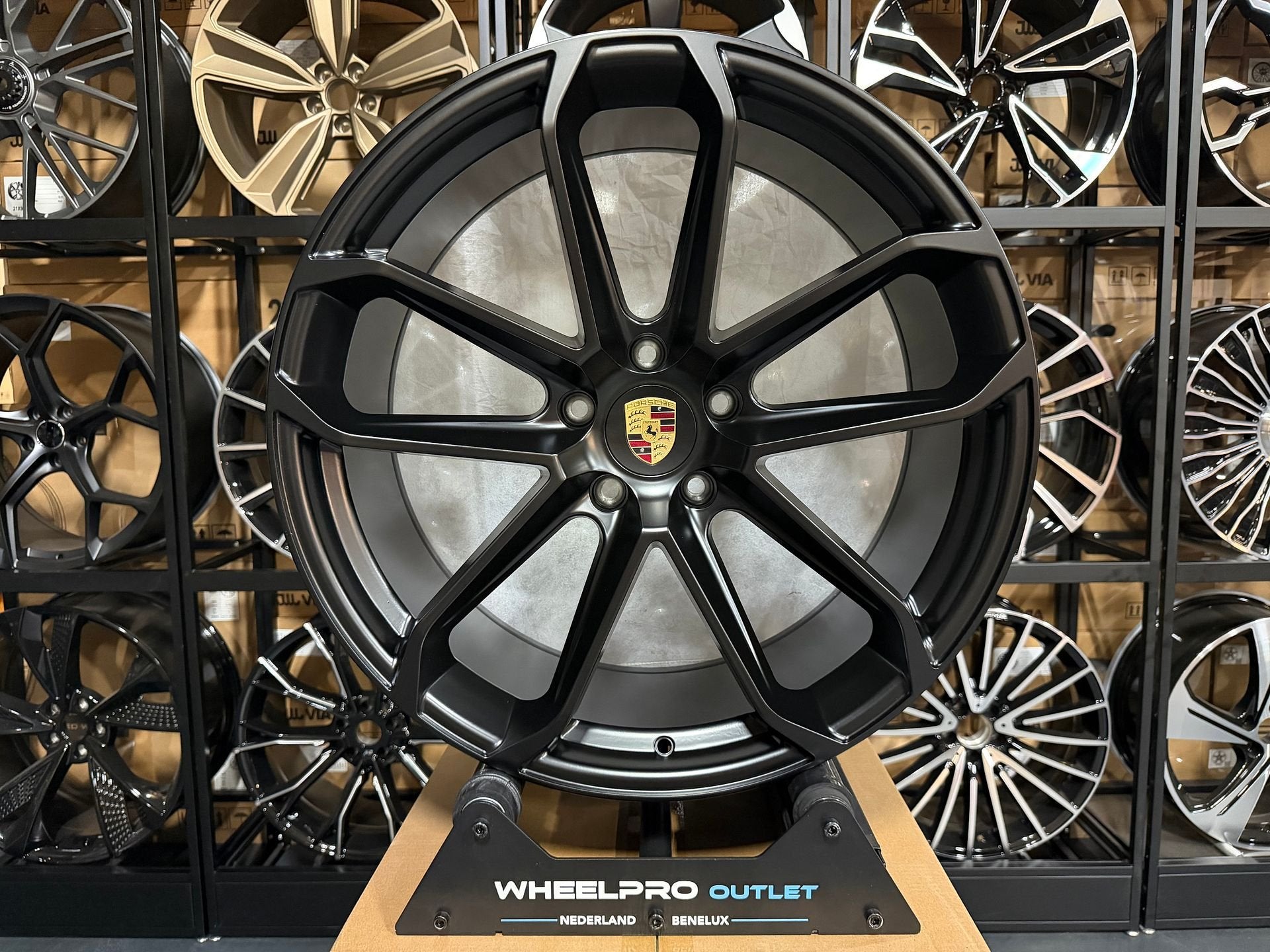 22 inch Porsche Cayenne Coupe velgen GT Look 5X130 EXCLUSIEF, Auto-onderdelen, Banden en Velgen, Velg(en), -, -, Nieuw