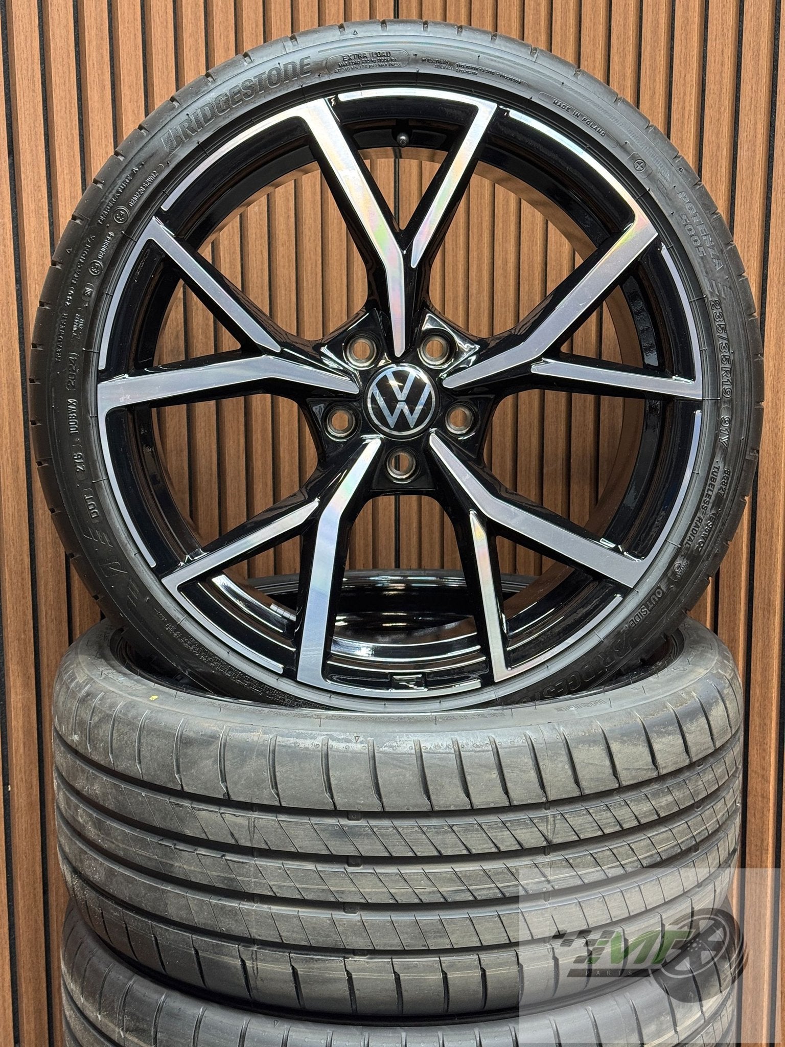 19“ Vw Golf 8 R GTI GTE RLine ESTORIL Bi color NIEUW BTW OEM, 19 inch, -  kundenbetreuung@volkswagen.de, Banden en Velgen, Nieuw