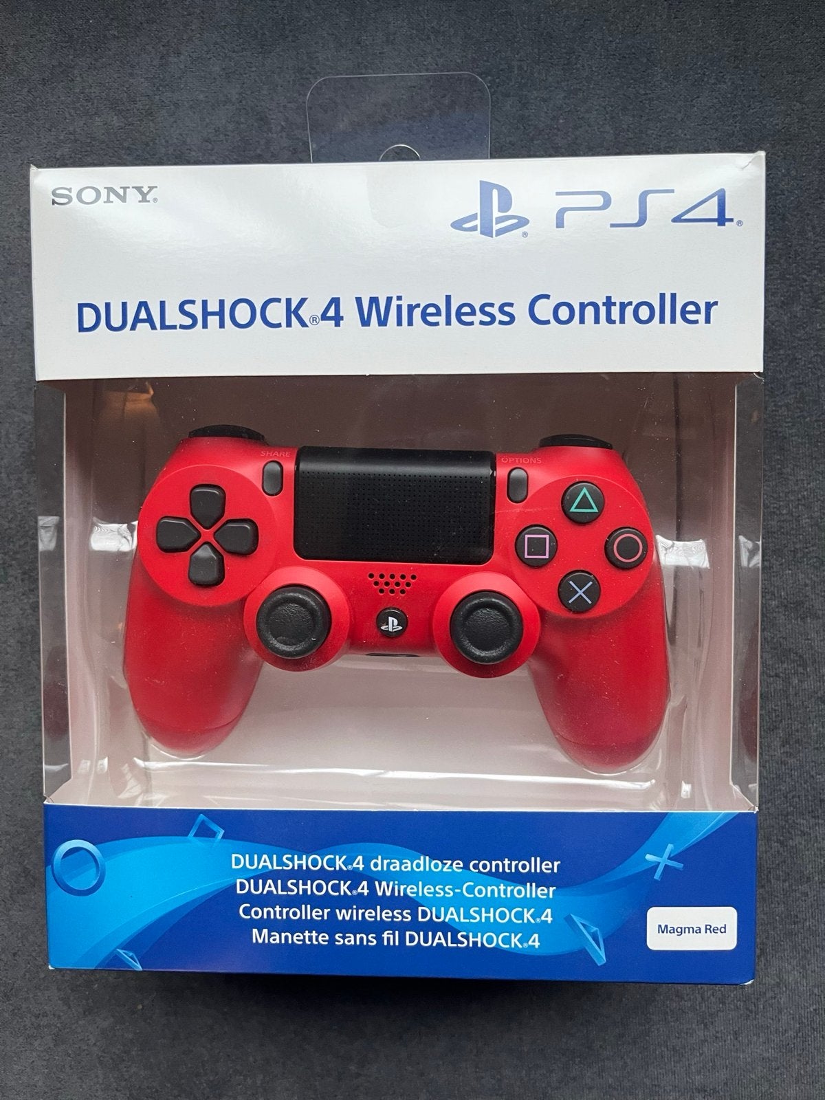 Sony DualShock 4 V2 Controller - PS4 - Rood, Nieuw, Ophalen of Verzenden, Controller, PlayStation 4