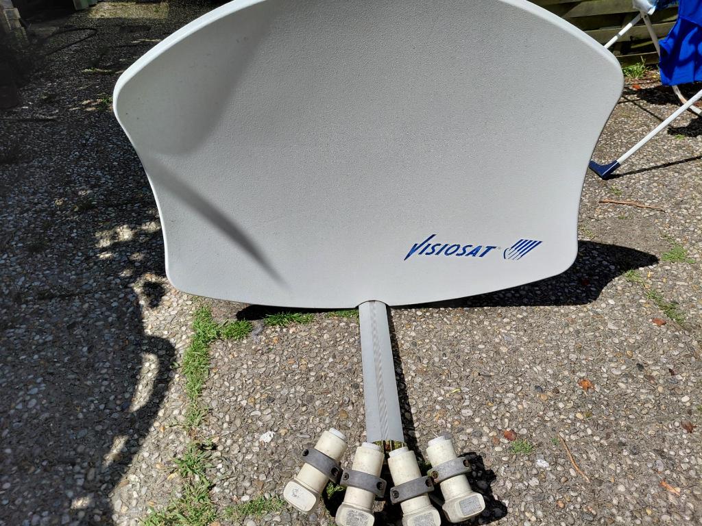 schotelantenne visiosat Gratis, Ophalen, Gebruikt, (Schotel)antenne, Overige merken