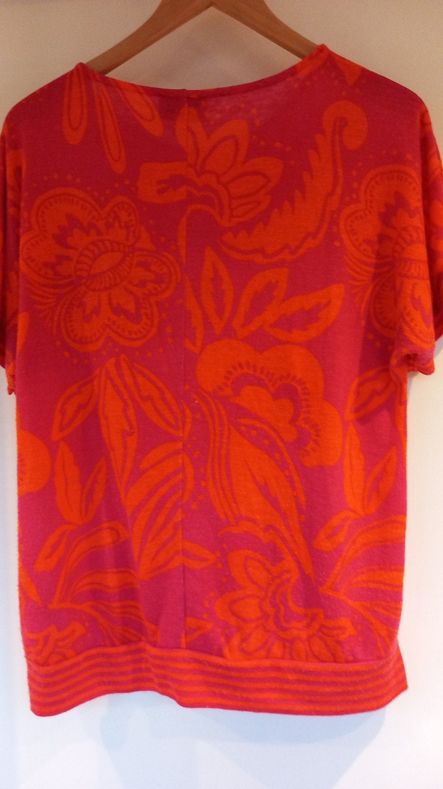 via appia maat 40 ros/oranje, Maat 38/40 (M), Verzenden, Oranje, Zo goed als nieuw