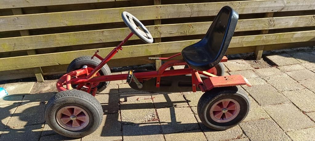 Robuuste en stevige skelter, Ophalen, Gebruikt, Overige merken, Met kar of aanhanger