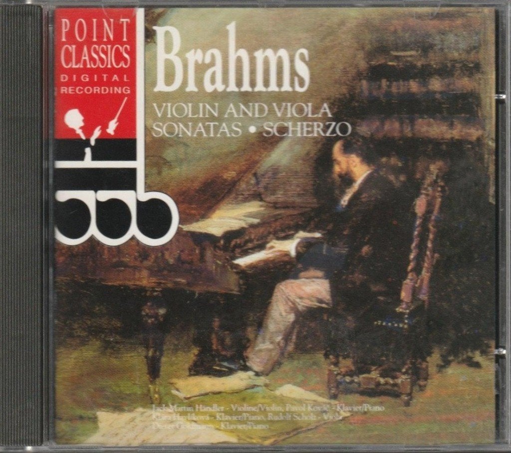 Cd : Brahms - Violin and Viola Sonatas {2745}, Ophalen of Verzenden, Romantiek, Gebruikt, Overige typen