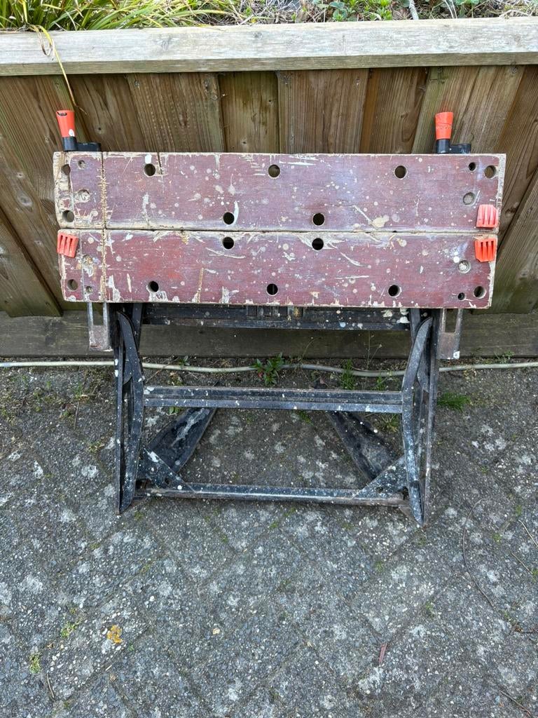 Workmate Black & Decker, Ophalen, Zo goed als nieuw, Inklapbaar