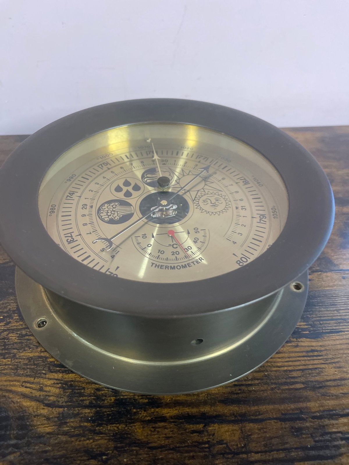 Barometer vintage, Ophalen of Verzenden