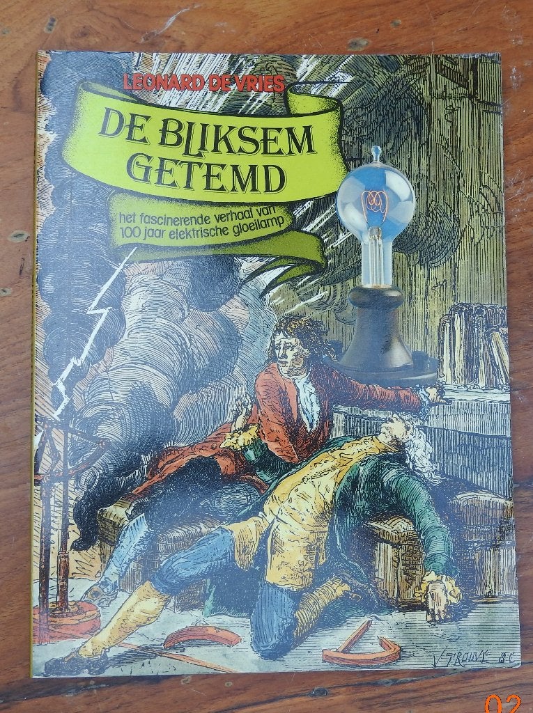 Leonard de Vries De Bliksem Getemd, Ophalen of Verzenden, Zo goed als nieuw, Leonard de Vries, Techniek