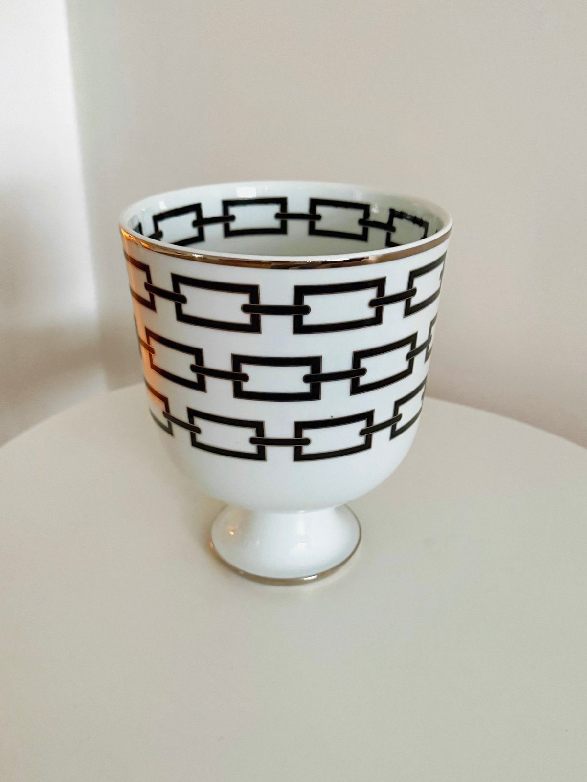 Richard Ginori, Cachepot vaas ‘Catene’ (Gio Ponti), Ophalen of Verzenden