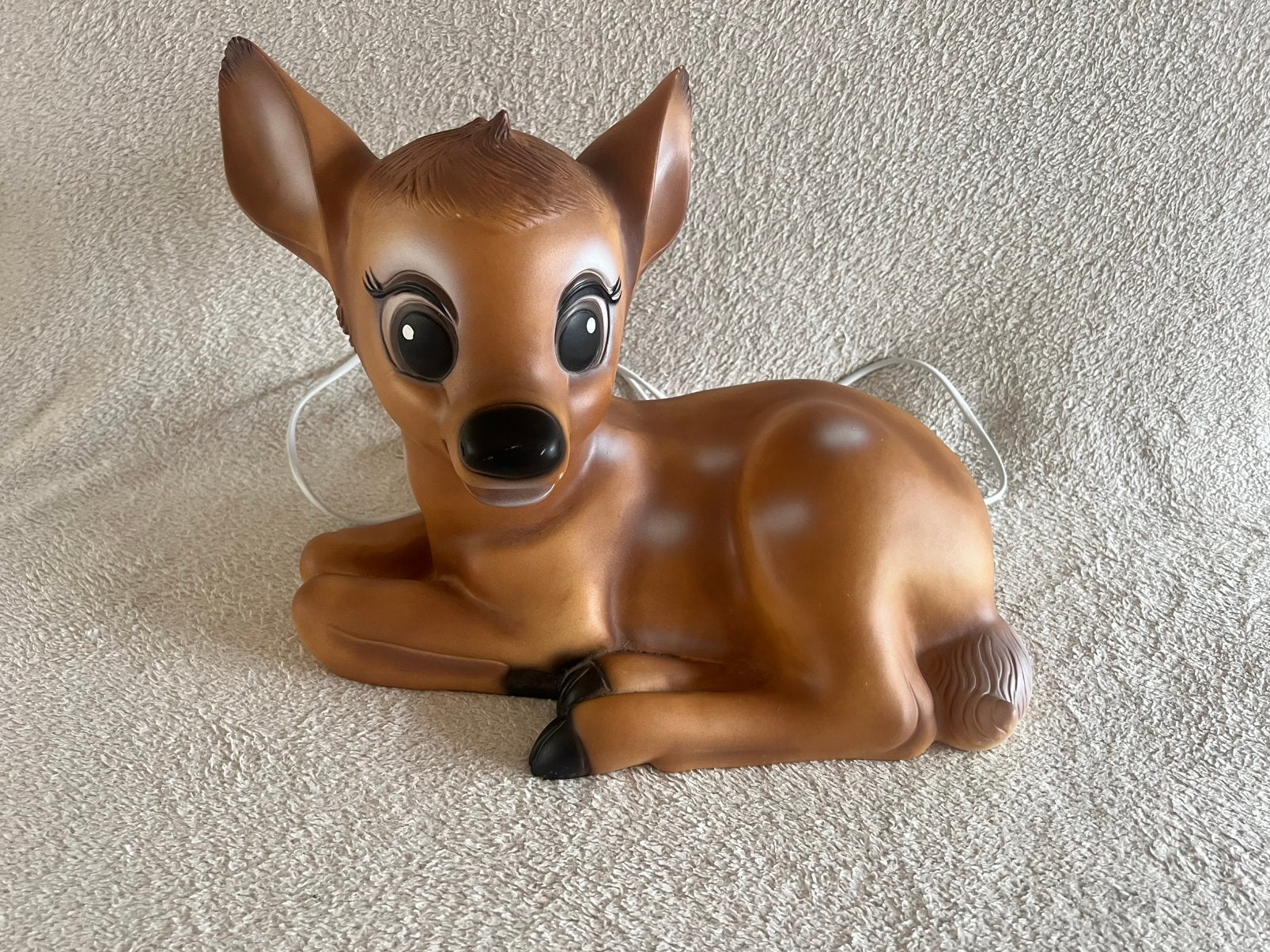 Heico Bambi nachtlamp, Beige, Gebruikt, Ophalen of Verzenden, Lamp