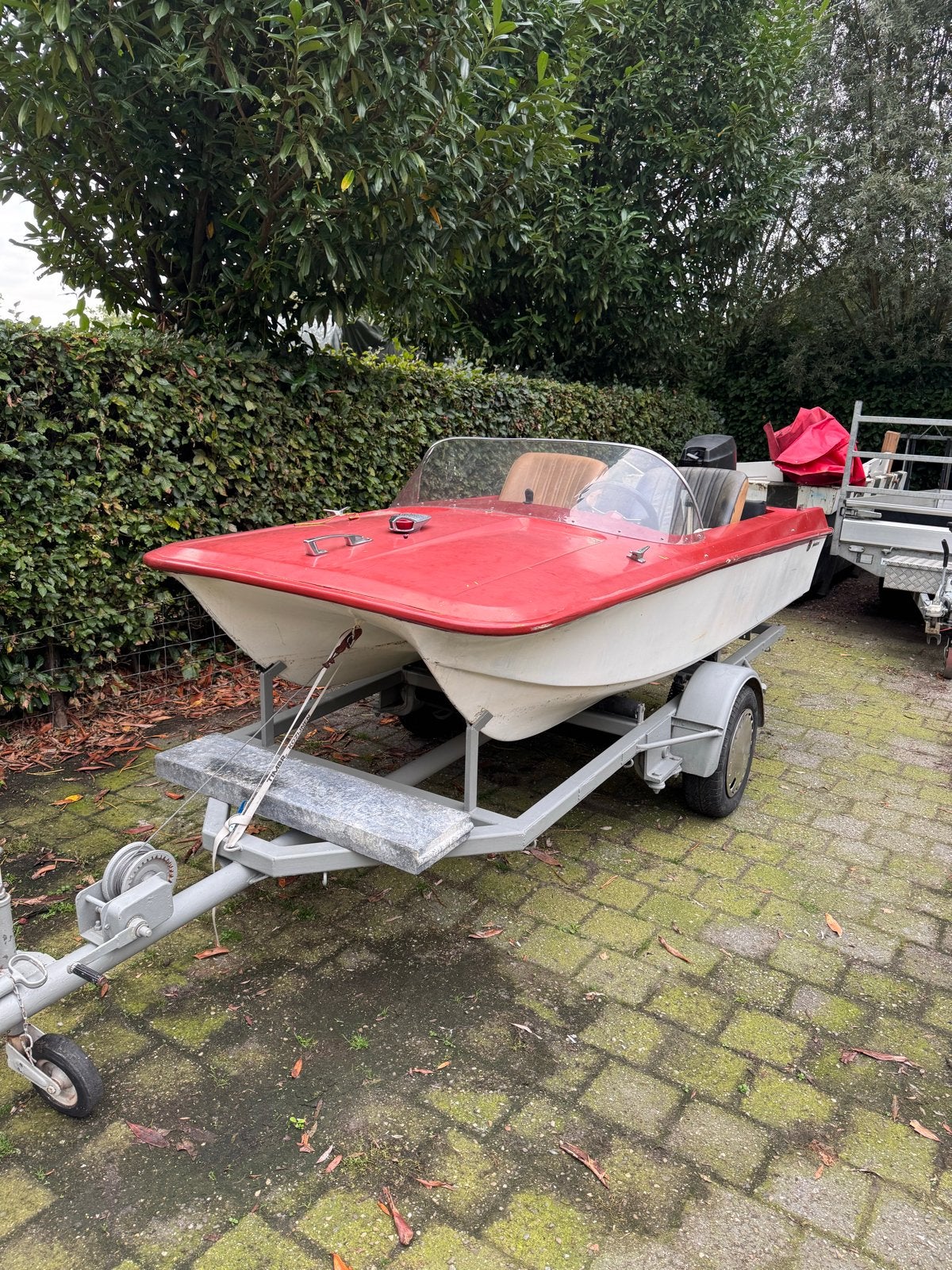Yamaha CAT 14 speedboot met Evinrude 25 pk en trailer, Watersport en Boten, Ophalen, Overige merken, Gebruikt, Minder dan 70 pk