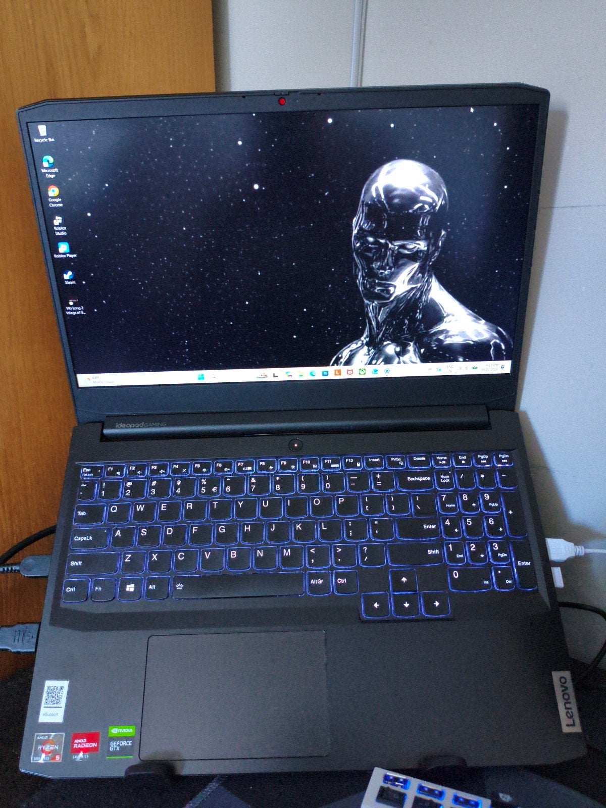 Gaming Laptop met 2 SSD's (237GB + 464GB)  Zo goed als nieuw, Computers en Software, Ophalen, Met videokaart, Gaming, SSD