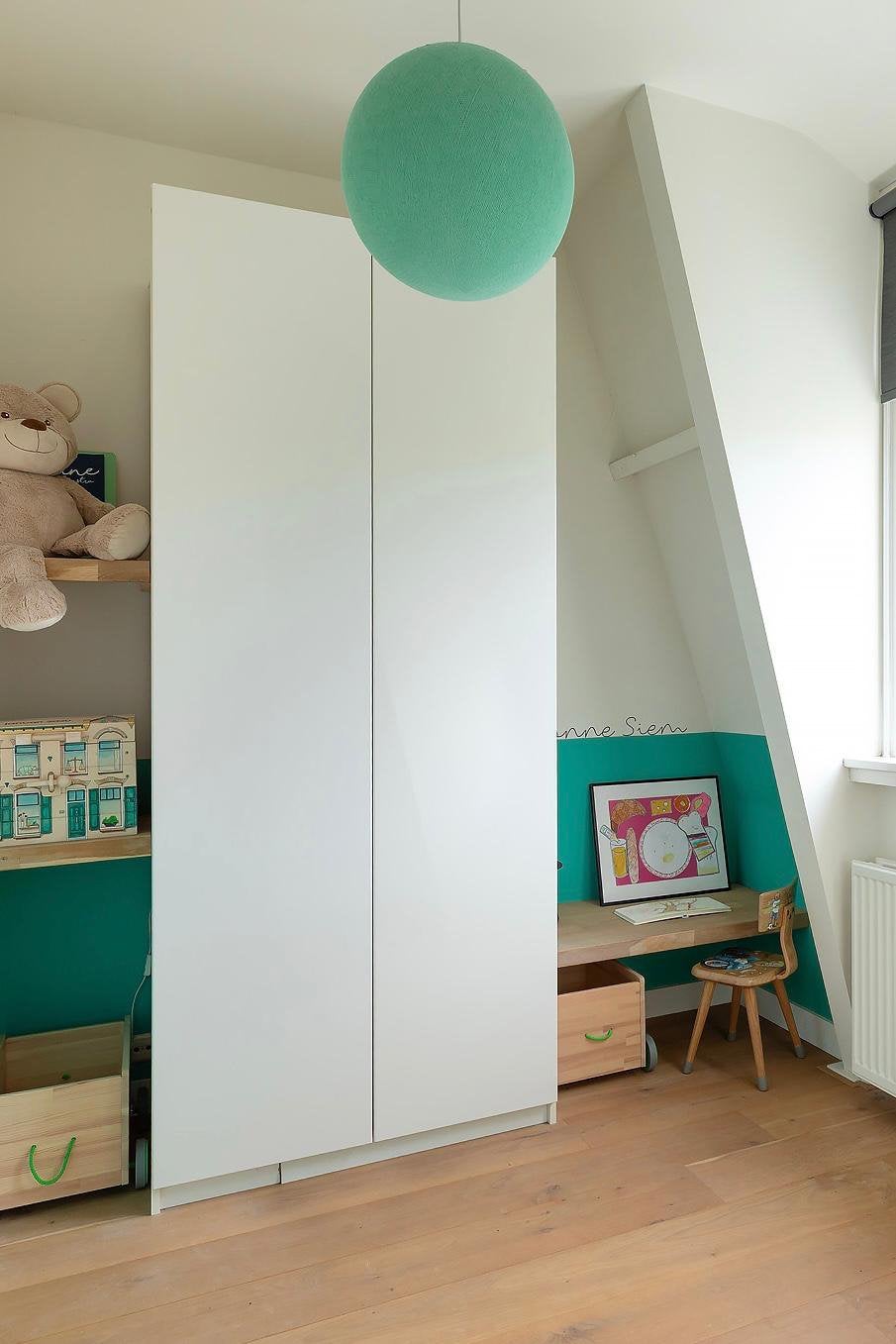 Cotton Balls hanglamp Mint, bollamp, Ophalen of Verzenden, Zo goed als nieuw