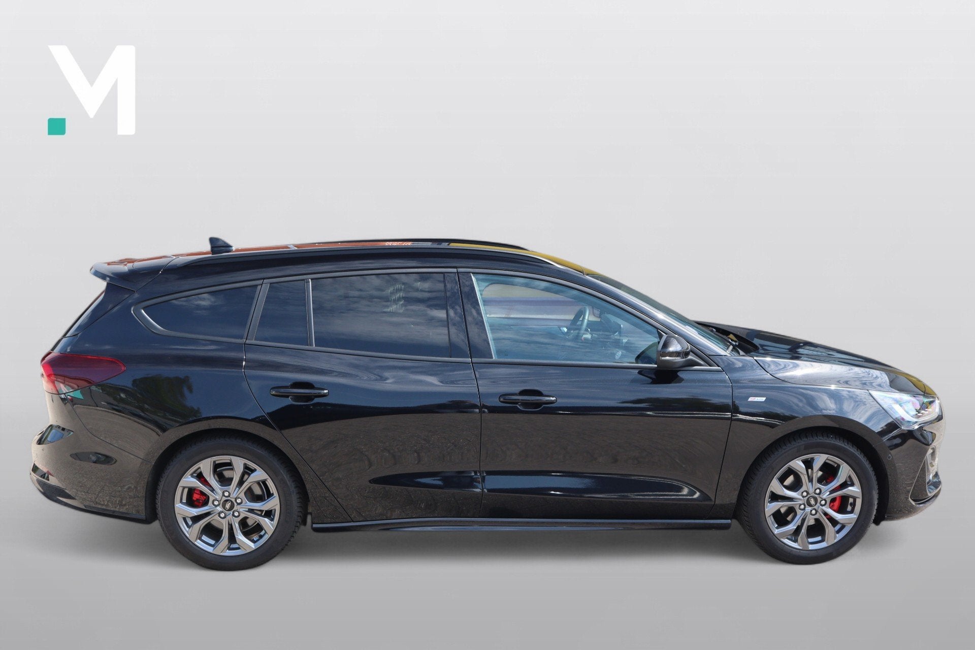 Ford Focus Wagon 1.0 EcoBoost Hybrid ST Line Style LED Virtu, Gebruikt, Euro 6, Zwart, Origineel Nederlands