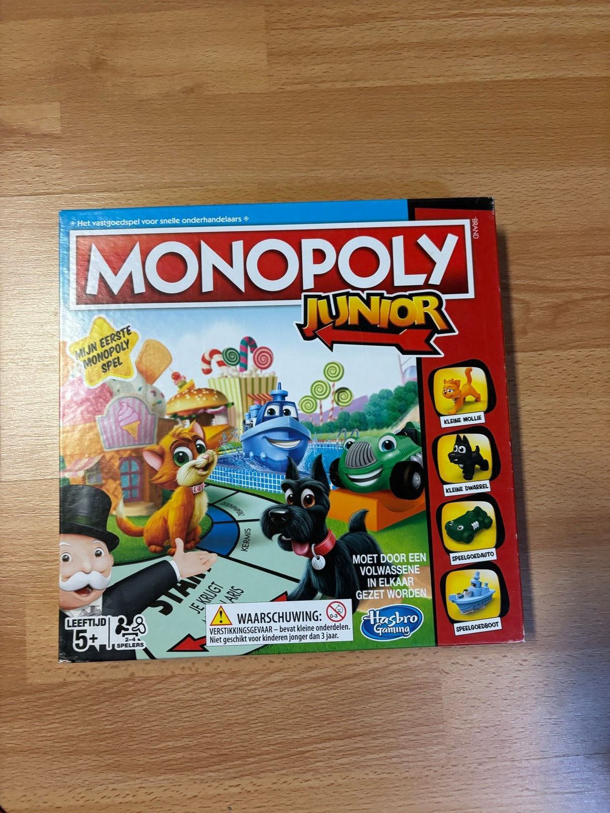 Monopoly Junior - Mijn Eerste Monopoly Spel, Hobby en Vrije tijd, Gezelschapsspellen | Bordspellen, Drie of vier spelers, Ophalen