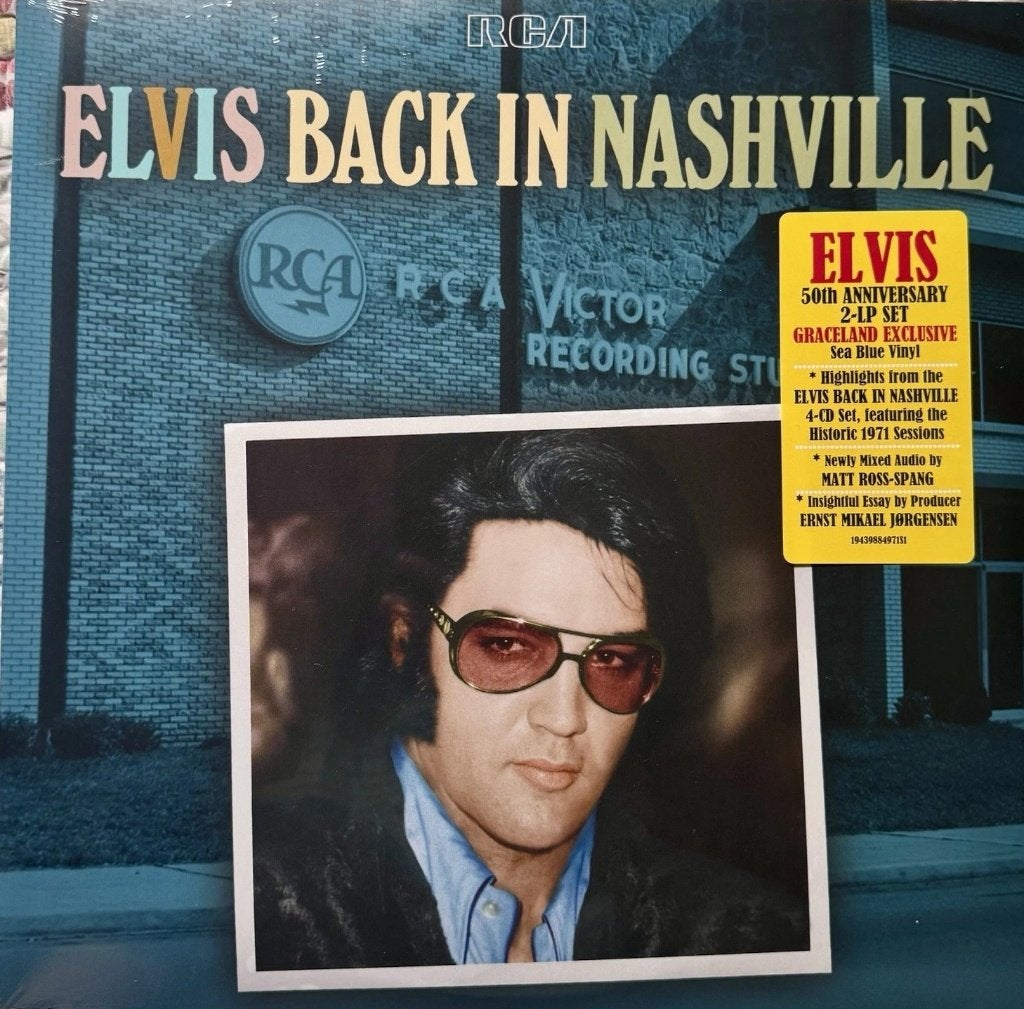 Elvis Presley vinyl lp "Back In Nashville".