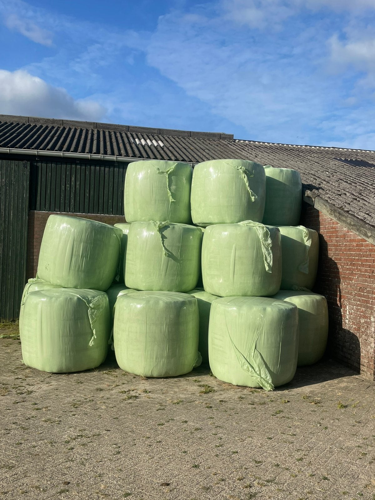 Grote folie pakken kuilgras, Dieren en Toebehoren, Ophalen of Verzenden, Vee