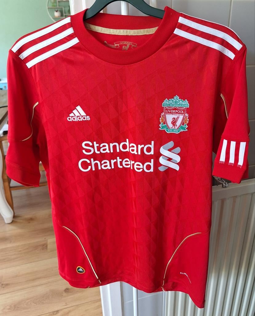 Adidas shirt van Liverpool met op de rug Kuyt maat S, Ophalen of Verzenden, Zo goed als nieuw, Buitenlandse clubs, Shirt