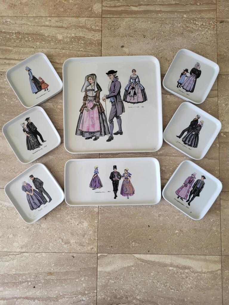 Villeroy&boch serveerset, Antiek en Kunst, Ophalen