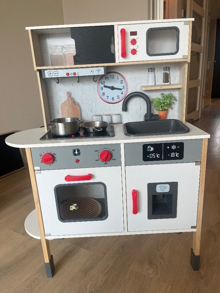 Speelkeuken, Kinderen en Baby's, Speelgoed | Speelkeukens, Ophalen, Gebruikt, Hout, Speelkeuken