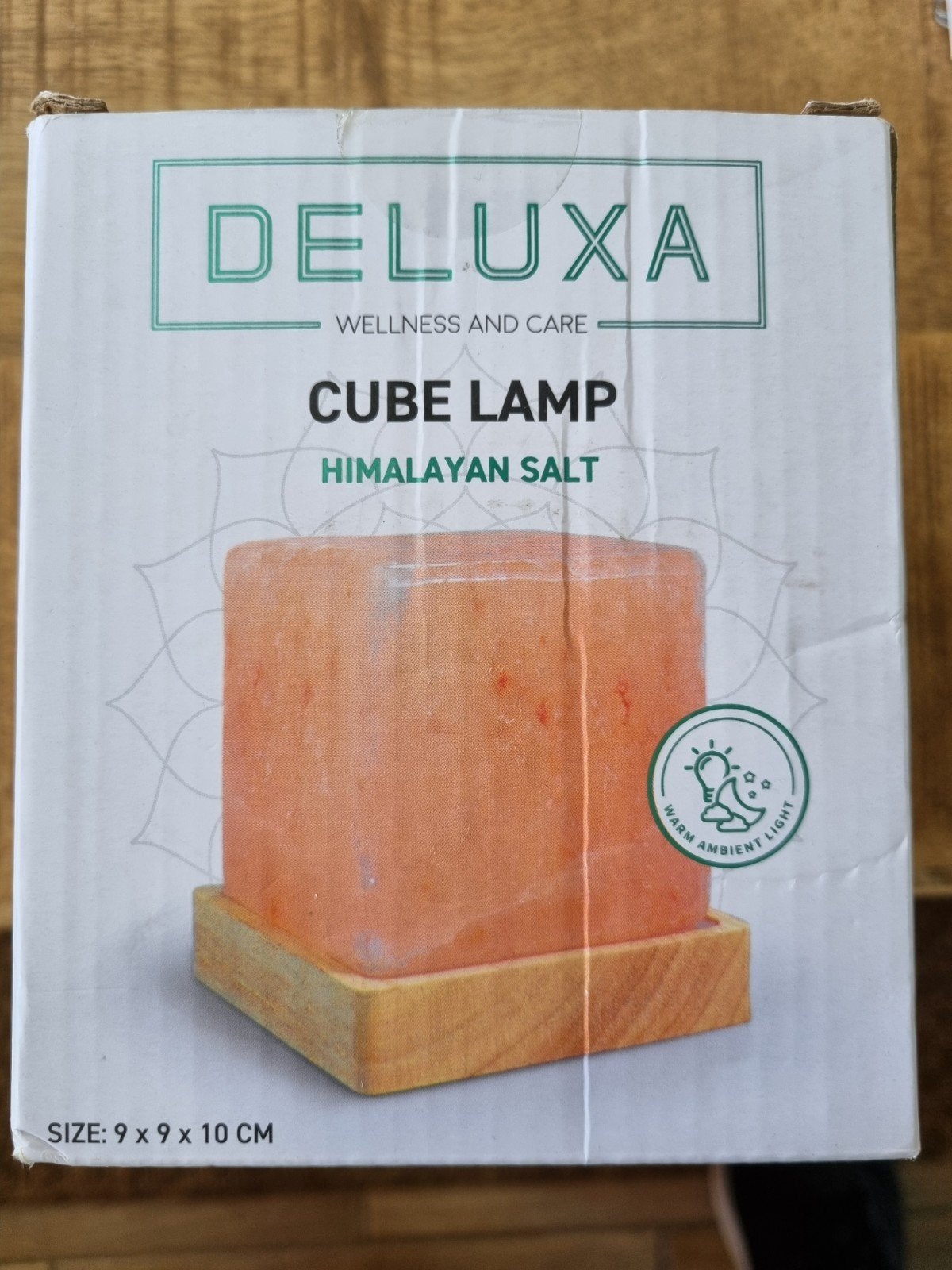 Cube lamp nieuw himalayan( zie omschrijving, Ophalen, Nieuw, Overige typen