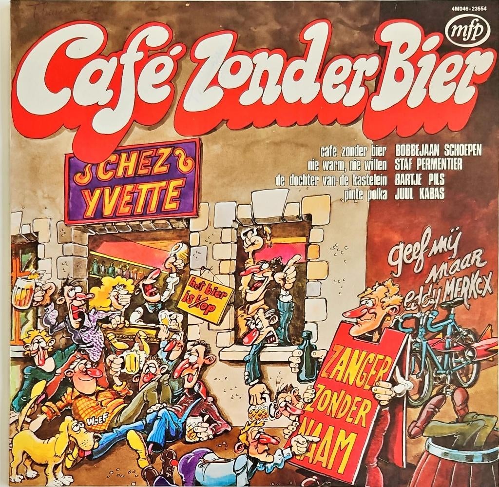 Café Zonder Bier, Ophalen of Verzenden, Pop, 12 inch, Complilatie