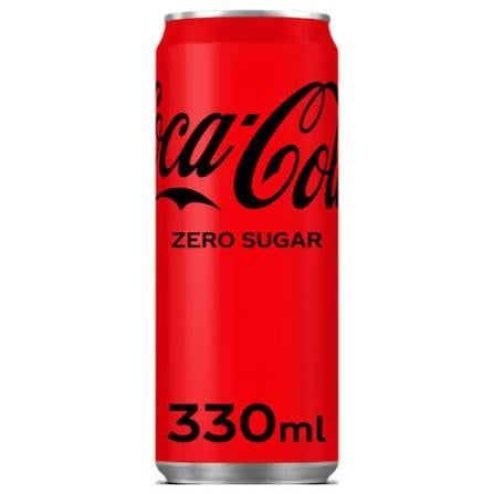 Coca-Cola Zero Blikjes 330ml – €0,50 per stuk!, Ophalen of Verzenden
